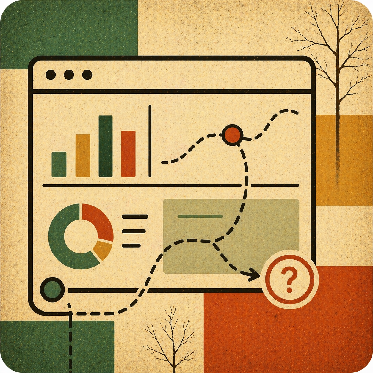 Analytics UX Review illustration